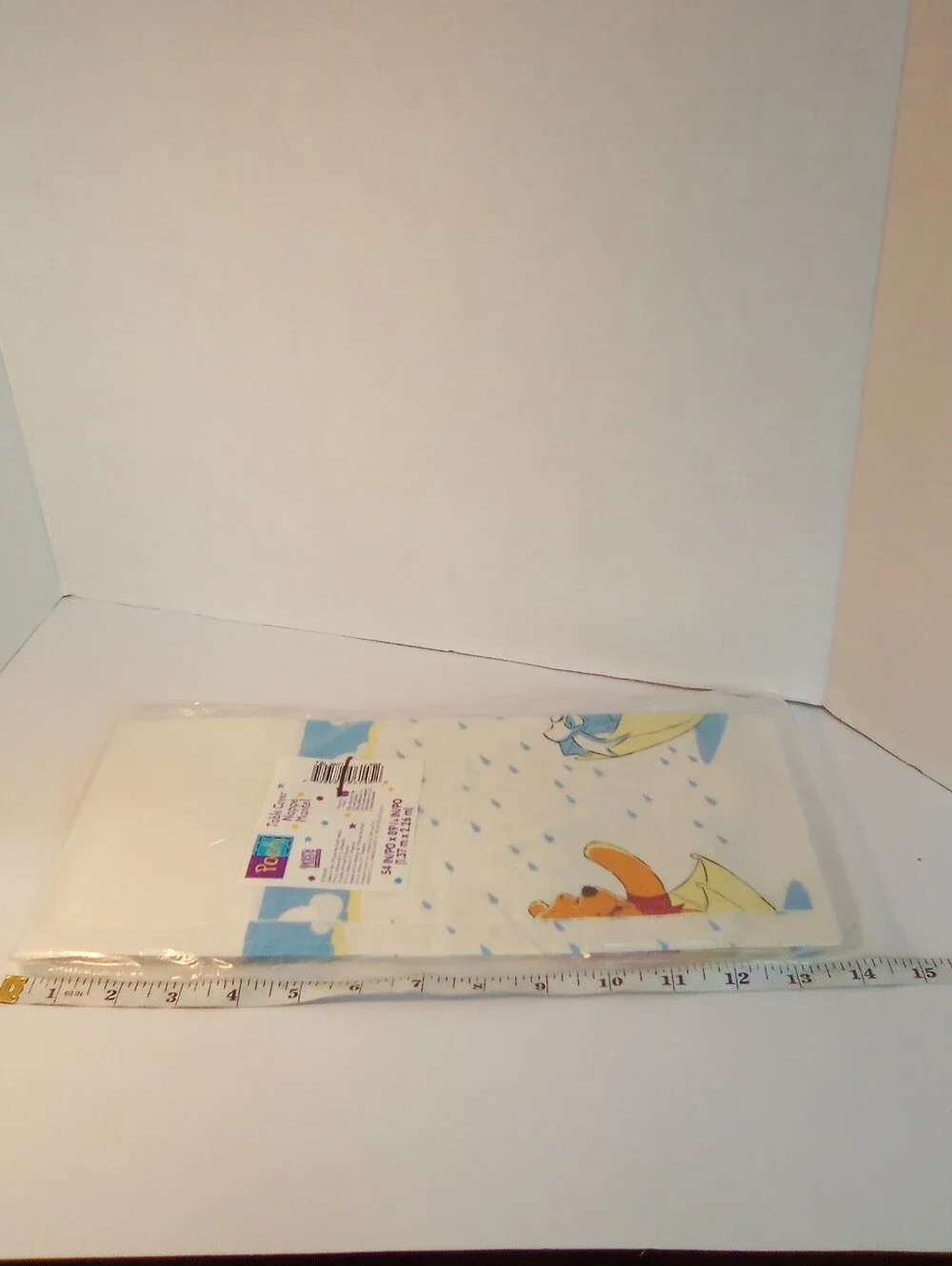 Vintage Winnie The Pooh Raining Baby Shower Table Cloth Paper Set Of 4